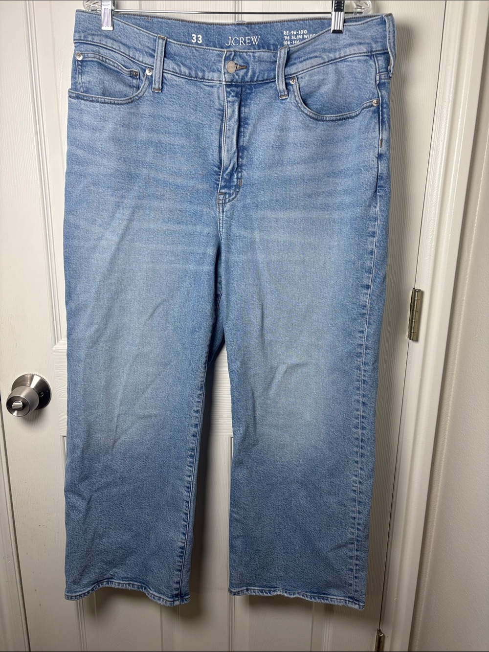 J.Crew Light Blue Slim Wide Jeans